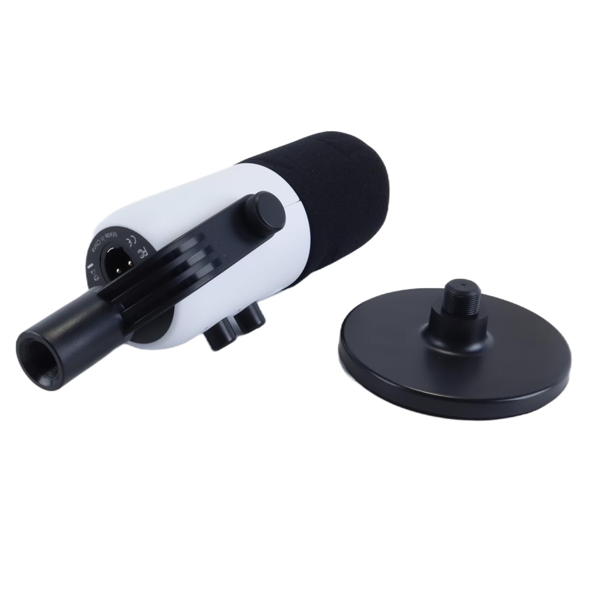 Microfono dinamico da gioco USB/XLR per registrazione podcast, streaming di giochi su PC e computer con jack per cuffie, supporto da tavolo