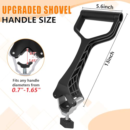 KJX Shovel Handle Replacement, Ergonomic Weed Trimmer Handle Extension by KJX - Image 4