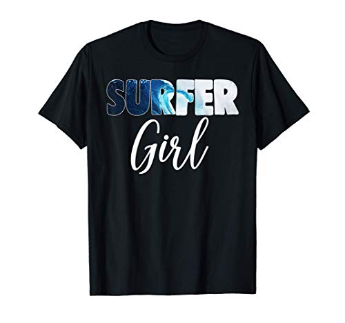 Funny Surfer Girl Tee Shirts Women Gifts T-Shirt