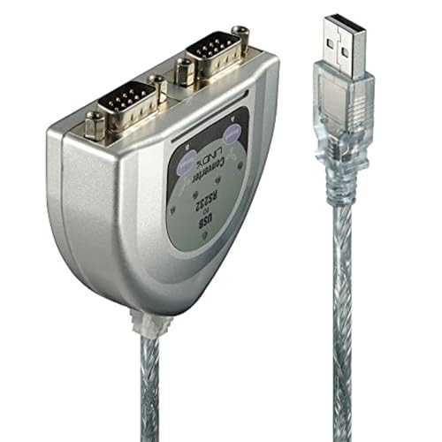 LINDY USB to Serial Adapter 2 Port RS232 (42889)