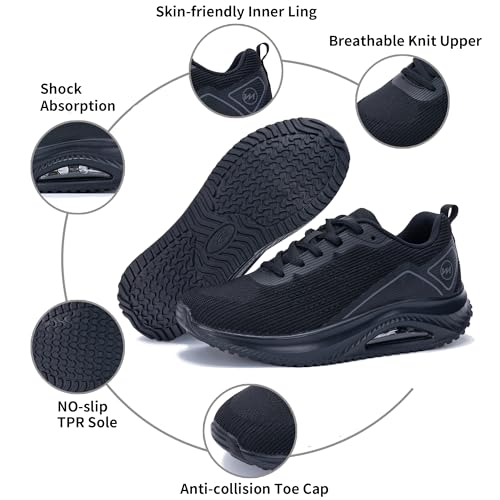 Image of Gyeice Women's Walking Shoes Arch Support Orthotic Breathable Tennis Sneakers for Plantar Fasciitis Pain Relief US 5.5-11