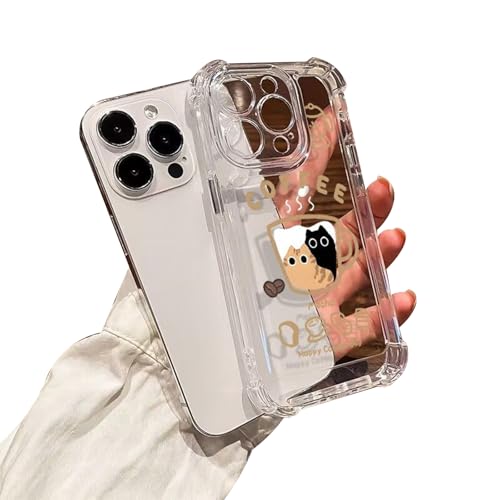 Arpe L ˂ lR iPhone 12 Pro p X}zP[X CtH 12 Pro p P[X (6.1C`) R[q[Jbv̒̔L gуJo[ n lGAobOی Yی AN (,iPhone12Prop)