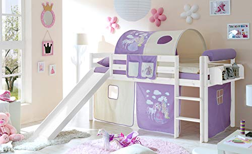 TiCAA Rutschbett Manuel Kiefer Weiß Motiv