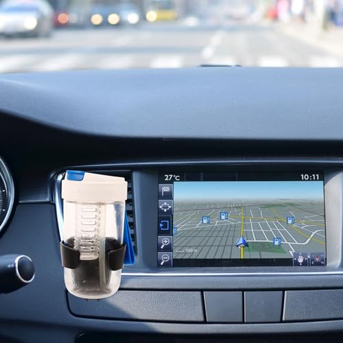 Portavasos para auto ORFOFE negro para ventilación miniatura 3