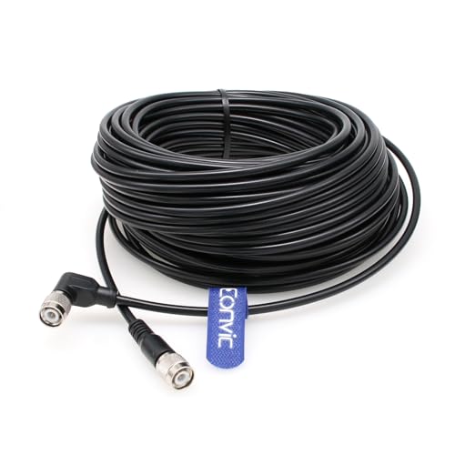 Câble d'antenne GPS TNC premium RG223 flexible coudé à 90° de 30m