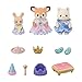 Sylvanian Families Epoch Sylvanian Families Epoch Recital Set, Princess and Glass Shoes, S-77, ST Mark Certified, for Ages 3 and Up