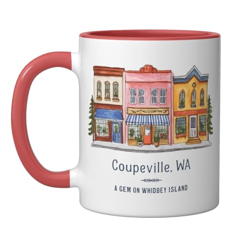 Coupeville Washington Historic Town Souvenir Ceramic Mug