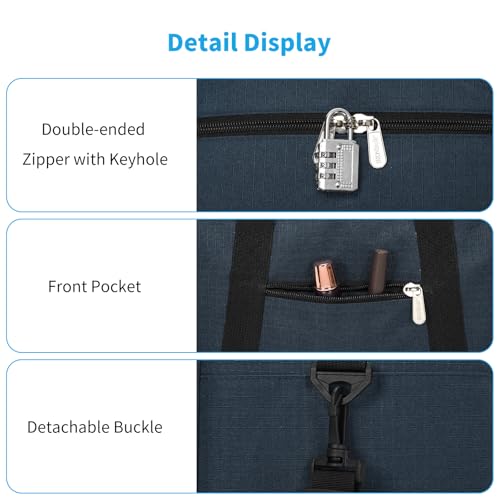Image of Small Gym Bag 14 inch lightweight Carry On Mini Duffel Bag for Travel Sport - Black