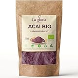 Açaí en Polvo Ecológico – 100% Natural y Puro | 120g | Superalimento Antioxidante y Energizante – Apto para Veganos – Fuente de Vitaminas, Minerales y Fibr