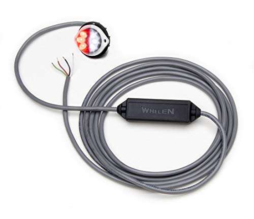 Whelen Vertex Super-LED Light - Red/White Split