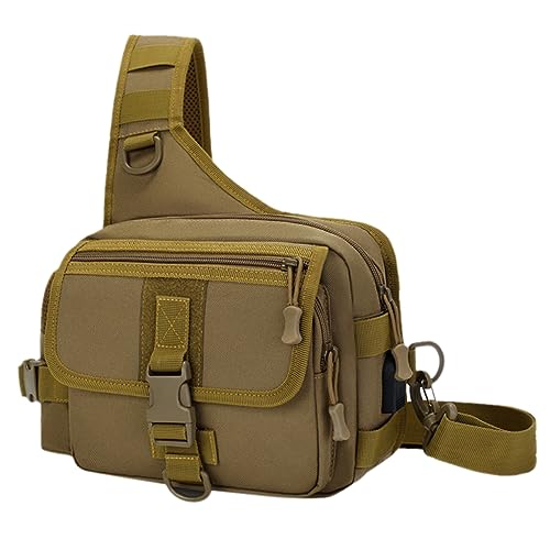 Sac bandoulière en nylon imperméable et résistant à l'usure pour le trekking