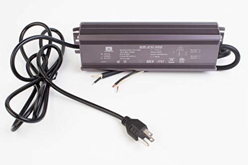 Image of 24v 300w LED Power Supply Driver, ETL 12.5A Transformer for LED Strip light 110v to DC Output