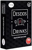 Baralho Erótico Desejos E Drinks Para Casais Sensual Drinks