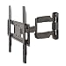 Produktbild DQ Vesta 400 Schwarz TV Wandhalterung - Empfohlene TV-Größe: 32"-55" - VESA 50x50 400x400 mm - Vollbeweglich/Drehbar/Schwenkbar/Neigbar