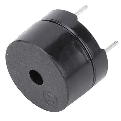 50Pcs 2 Bornes Alarme Électronique Passive Buzzer Électromagnétique Beeper AC Impédance pour Arduino, Type Électromagnétique 16ohm AC 2KHz 3V 5V 9V 12V Buzzer (Paquet de 50) Cover