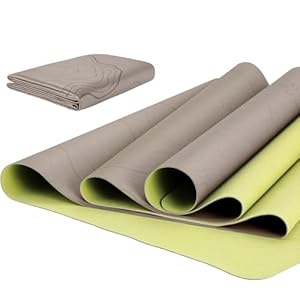 Sportneer Yoga Mat – Pro Non Slip Anti-Tear Workout Mat for Women and Men- Yoga Fitness & Exercise Mat for All Types of Yoga, Pilates, Floor Exercises, 72″x24″