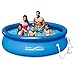 Summer Waves 10ft x 30in Quick Set Inflatable Above Ground Pool with Filter Pump