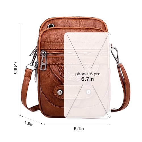 Crossbody Bags for Women, Small Shoulder Handbags mobile phone wallet, small travel wallet4