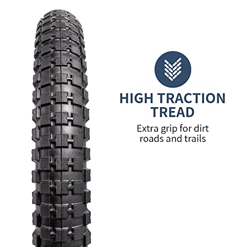 2 Pack 16" Bike Tires 16 X 2.4 And 2 Pack 16" Bike Tubes 16X2.125/2.40 Av 32Mm Valve Compatible With 16 X 2.4 Bike Tires And Tubes Black #TOP2