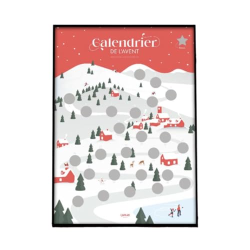 Calendrier de l’Avent à Gratter – Famille