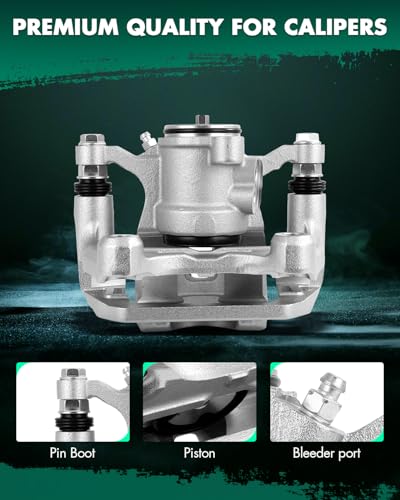 Image of SCITOO 19B7430 Rear Right Disc Brake Caliper Assembly w /Bracket for Mazda for CX-5 2016-2023