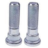 JZGRDN 2X Wheel Stud 28365FE001 Compatible with Subaru Wheel Hub Bolt Stud