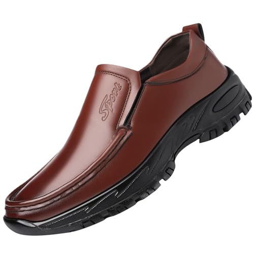 Zapatos casuales sin cordones para hombre, dile adiós al dolor de pies al caminar
