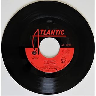 Julian Lennon 45 RPM Stick Around / Always Think Twice – Image 5