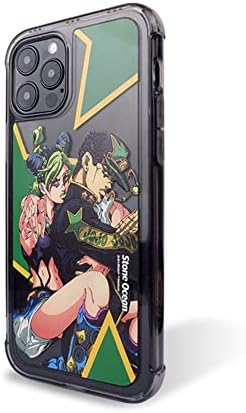 FACALH JoJo's Bizarre Adventure iPhone Case, with Soft TPU Bumper Protective Case Cover for Apple iPhone 12/12 Pro/SE/13/13 Pro/13Pro Max/13mini,A,iPhone 13Pro Max