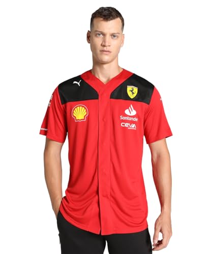 Camiseta de béisbol PUMA Scuderia Ferrari 2023 Rojo Hombre Talla S original