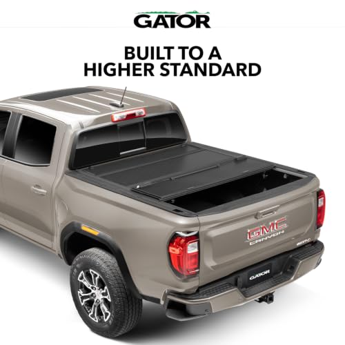 Image of Gator FX Hard Quad-Fold Truck Bed Tonneau Cover | 8828203 | Fits 2002 - 2025 Dodge Ram w /o RamBox 6' 4 inch Bed (76.3 inch)
