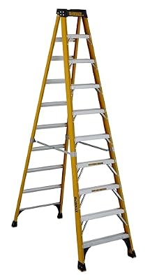 DeWalt Type IAA 375lb Rated FG Stepladder 10' DXL3410-10
