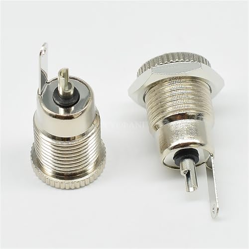 Evita cortes de energía con el conector hembra DC-099 metálico de 5,5 x 2,1 mm para panel 4