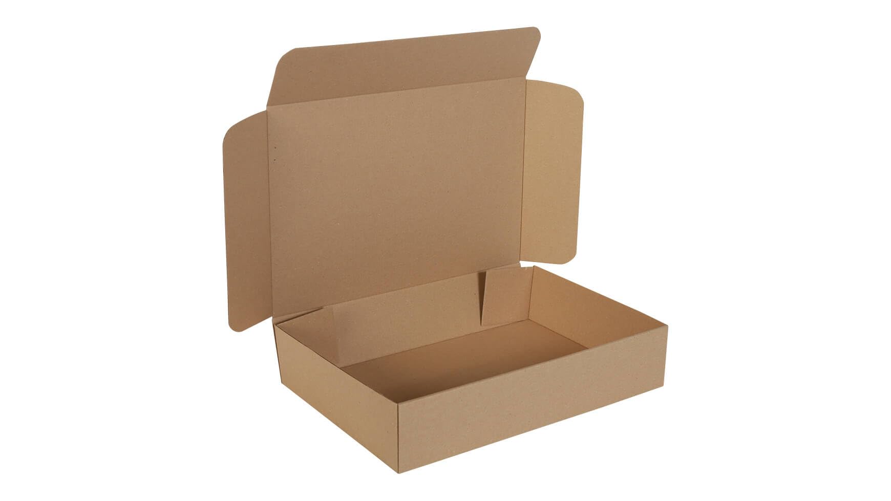 300x DHL Kleinpaket Karton 240 x 170 x 80 mm A5 Steckverschluss Braun portooptimierter Versandkarton, Stückzahl wählbar, Staffelpreise