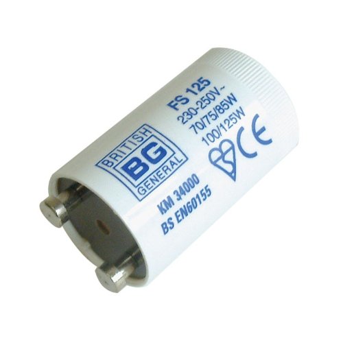 Pack of 10 x BG FS125 Fluorescent Starter Switches 75-125W