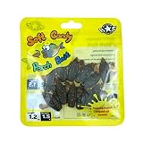 Battlestar Soft Candy Perch Bait, Dark Green Motor Oil Red Flake