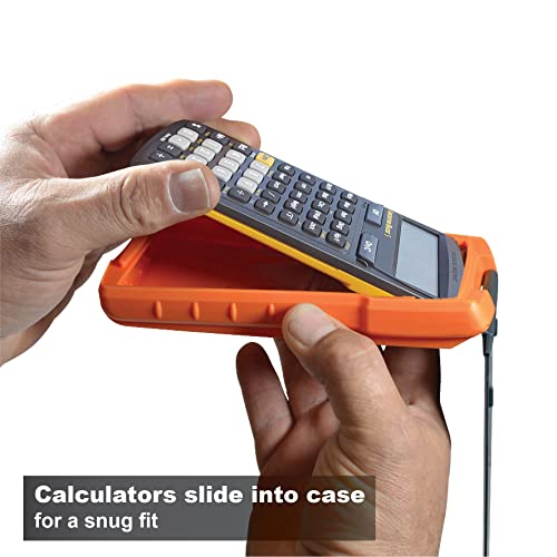 Armadillo Gear Orange Hard Protective Calculator Case by Calculated Industries 5032-4