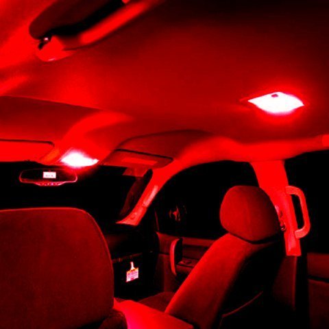 Alla Lighting 2X Super Bright Pure Red Wy5W 168 2J6 158 Led Bulbs Front Side Marker License Plate Tag Trunk Light Lamp Compatible With 2007 2008 2009 2010 2011 2012 2013 2014 2015 2016 2017 Versa #TOP3