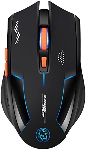 Amazon 10mの伝送距離のためのマウスを充電するusbミニワイヤレスマウスゲームマウス6ボタン3ブロックの解像度 黒 ドリームワールド マウス 通販