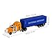 ibasenice Diecast Container Truck Model for Boys Metal Transport Toy Friction Power Educational Car Model for Boys and Girls Playtime