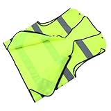 Homoyoyo Reflektierende Sicherheitsweste Herren Arbeitsweste Mit Reißverschluss Mesh Gewebe Atmungsaktiv Warnweste Für Bau Garten Outdoor Verkehrsschutz