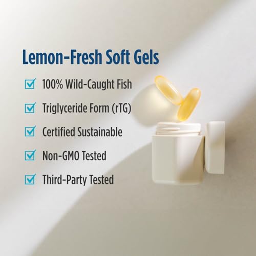 Image of Nordic Naturals Ultimate Omega 2X | 2150 Mg Omega 3 Fish Oil Supplement EPA And DHA | For Optimum Wellness & Brain, Heart Health | Lemon Fish Oil For Men And Women | 60 Softgels