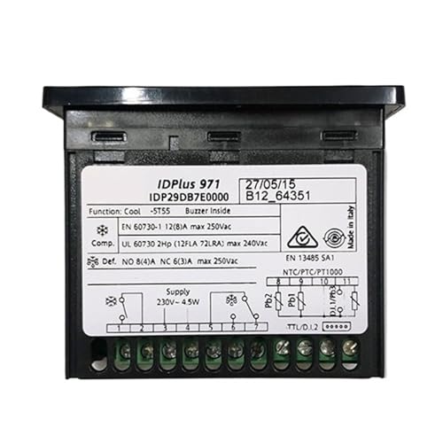 Controlador de temperatura IDPlus971 con termostato digital electrónico