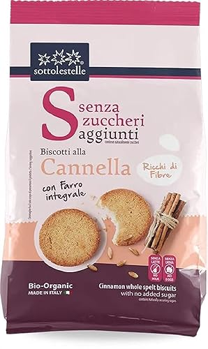Galletas espelta canela sin azúcar Sotto 250g