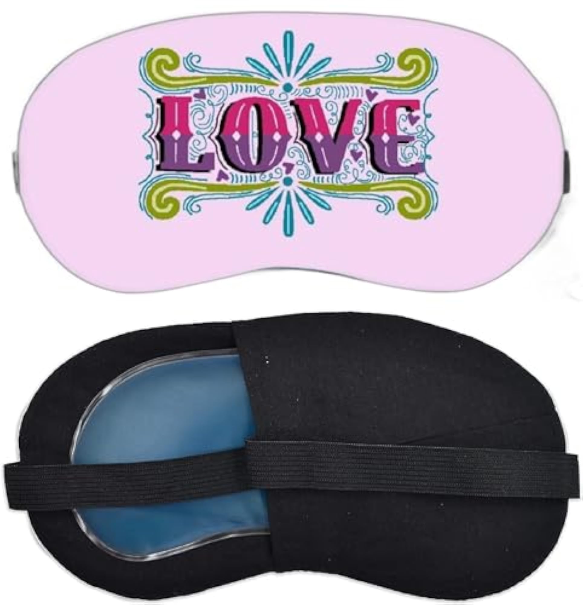 Cooling Gel Eye Mask for Kids, Reusable Hot & Cold Therapy