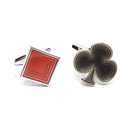 Mancuernillas para Hombre RGT Diamantes y Tréboles miniatura 1