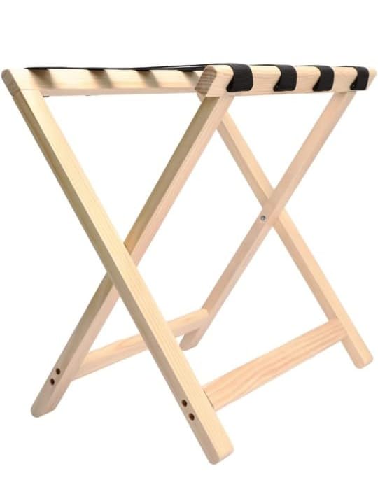 Space Saving Teak Wooden Luggage Holder Rack | Foldable Suitcase Stand for Bedroom & Home | Wooden Luggage Rack Organizer (68.58 x 43.18 x 58.42 cm) (multicolor-3) Space Saving Teak Wooden Luggage Holder Rack | Foldable Suitcase Stand for Bedroom & Home | Wooden Luggage Rack Organizer (68.58 x 43.18 x 58.42 cm) (multicolor-3)