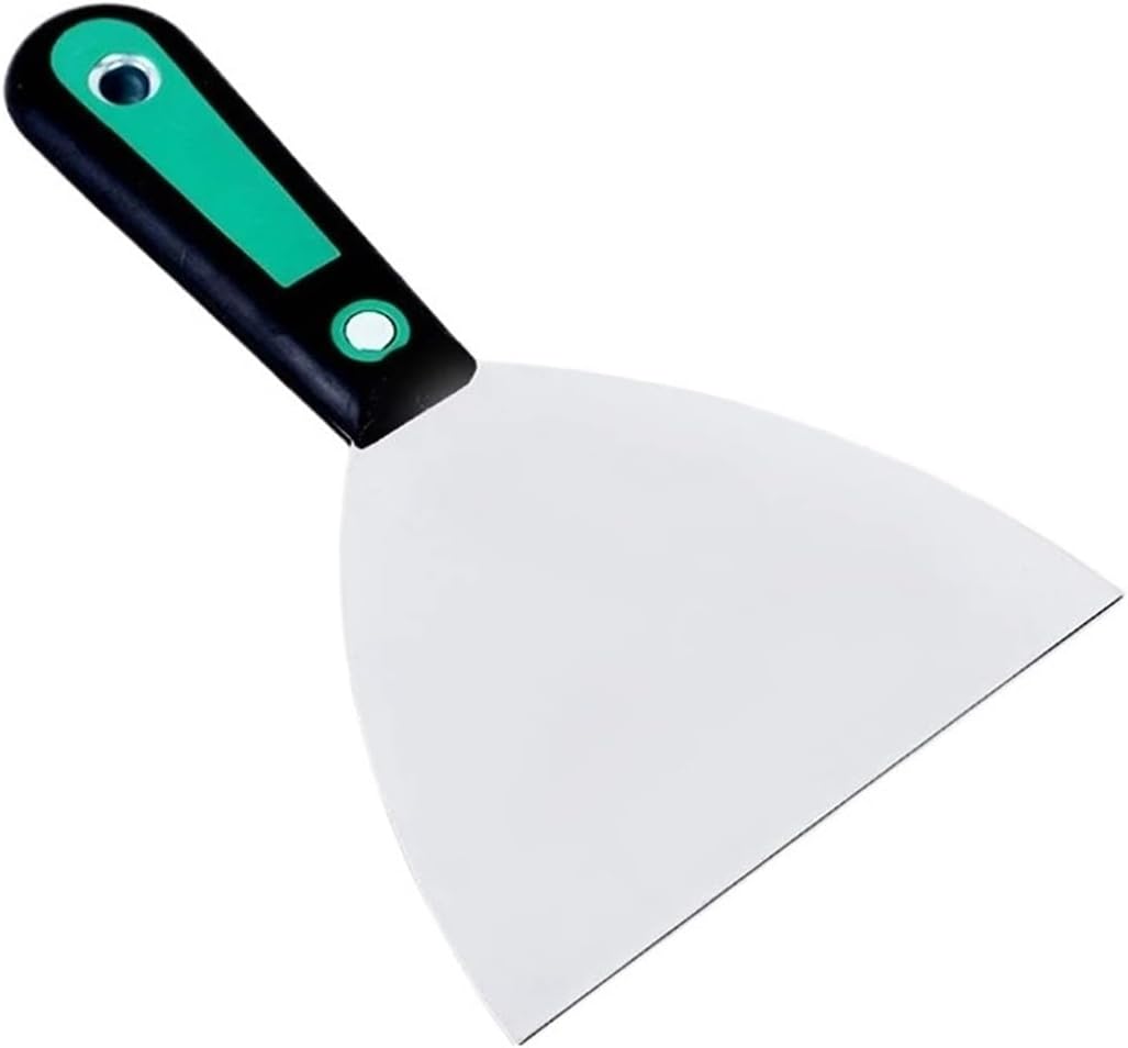 Stainless Steel Putty Knife Paint Scraper Wallpaper Removal Tool(5-piece set)