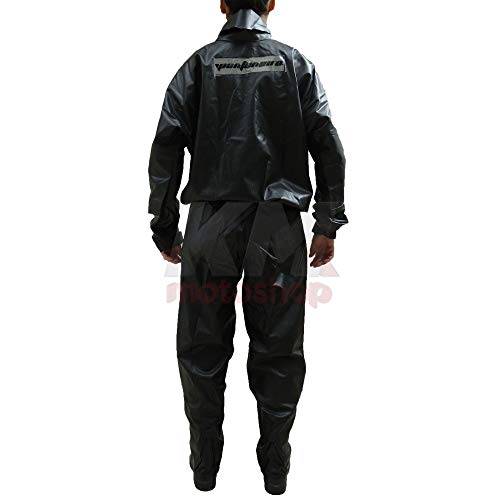 Capa de Chuva Motoqueiro Pvc Impermeável Resistente P