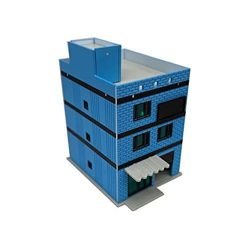 Maison de ville moderne N bleu azur créez un quartier résidentiel contemporain Outland Models